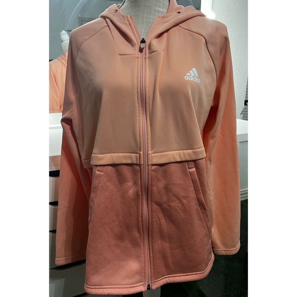 Adidas peach color sweater